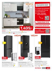 Kühlschrank im XXXLutz Möbelhäuser Prospekt "NR.1 BEIM PREIS" mit 46 Seiten (Wismar)