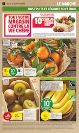 Prix et réduction Légumes bio dans le prospectus Intermarché Super en cours Offre Légumes bio dans le catalogue Intermarché Super du moment à la page 4
