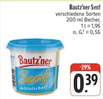 Senf mittelscharf bei nah und gut im Gröditz Prospekt für 0,39 €