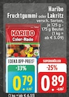 Fruchtgummi oder Lakritz im Angebot bei EDEKA in Lippstadt Fruchtgummi oder Lakritz Angebote von Haribo bei EDEKA Lippstadt für 0,79 €