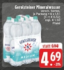 Mineralwasser Medium Angebote von Gerolsteiner bei E center Herten für 4,69 €
