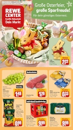 REWE Prospekt "Dein Markt" für Duisburg, 32 Seiten, 23.03.2026 - 28.03.2026
