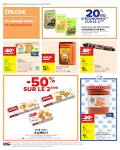 Promos Fruits Secs dans le catalogue "PÂQUES POUR TOUS LES GOÛTS" de Carrefour Market Fruits Secs en promo dans le catalogue Carrefour Market à la page 52