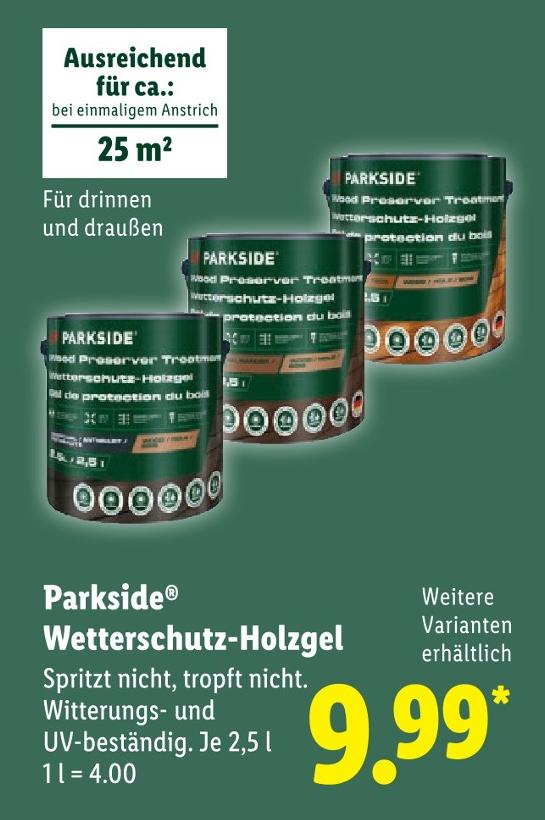 Wetterschutz-Holzgel