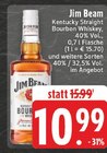 Kentucky Straight Bourbon Whiskey im Angebot bei E center in Herford Kentucky Straight Bourbon Whiskey Angebote von Jim Beam bei E center Herford für 10,99 €