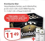 Aktuelles Bier Angebot bei GLOBUS in Mannheim ab 11,49 €