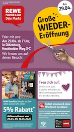 REWE Prospekt "Dein Markt" mit 32 Seiten (Oldenburg)