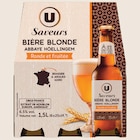 Bière Blonde Abbaye Hoellingem 6,5° - U SAVEURS en promo chez Super U Niort à 2,73 €