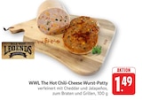 EDEKA - The Hot Chili-Cheese Wurst-Patty Angebot im Prospekt The Hot Chili-Cheese Wurst-Patty bei EDEKA im Prospekt "" für 1,49 €
