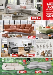 Couch Angebot im aktuellen porta Möbel Prospekt auf Seite 4