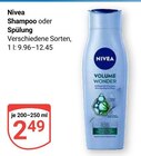 Shampoo im Angebot bei GLOBUS in Zwickau Shampoo Angebote von Nivea bei GLOBUS Zwickau für 2,49 €