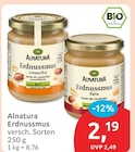 Erdnussmus crunchy von Alnatura für 2,19 € bei budni im Angebot Erdnussmus crunchy von Alnatura im aktuellen budni Prospekt