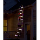 Echelle avec pere noel led 2.9m en promo chez B&M Reims à 24,99 €