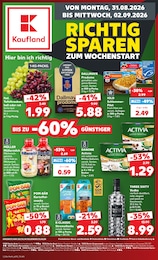 Kaufland Prospekt für Bernau mit 69 Seiten Kaufland Prospekt für Bernau: "Hier bin ich richtig", 69 Seiten, 31.08.2026 - 02.09.2026