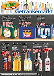 TOP Getränke Prospekt für Rietberg mit 4 Seiten TOP Getränke Prospekt für Rietberg: "Aktuelle Angebote", 4 Seiten, 01.06.2026 - 06.06.2026