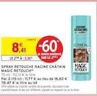 Promo Spray Retouche Racine Châtain MAGIC RETOUCH(b) à 3,36 € dans le catalogue Intermarché à 