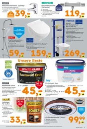 Aktueller Globus-Baumarkt Prospekt mit WC, "Immer eine Idee besser", Seite 7