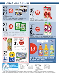 Offre Yaourt nature dans le catalogue E.Leclerc du moment à la page 6