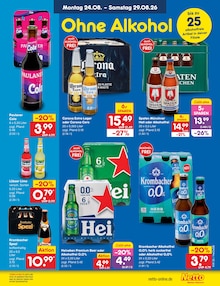 Bier im aktuellen Netto Marken-Discount Prospekt (Rostock) Bier im Netto Marken-Discount Prospekt "Aktuelle Angebote" mit 70 Seiten (Rostock)