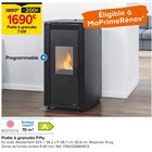 Poêle à granulés Fifty - BESTOVE en promo chez Castorama Grenoble à 1 690,00 €