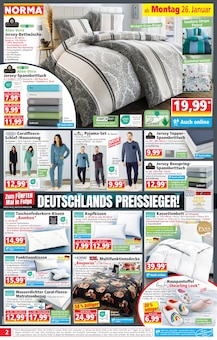 Bettdecke im Norma Prospekt "Mehr fürs Geld" mit 20 Seiten (Regensburg)