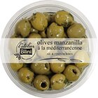 Olives manzanilla à la méditerranéenne ail & fines herbes - L’ATELIER BLINI dans le catalogue Géant Casino