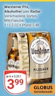 Pils Angebote von Warsteiner bei GLOBUS Saarlouis für 3,99 €