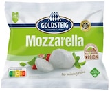 Mozzarella im REWE Prospekt Mozzarella von Goldsteig im aktuellen REWE Prospekt für 0,99 €