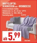 Waffeloptik-Dekokissen im Angebot bei Marktkauf in Recklinghausen Waffeloptik-Dekokissen Angebote bei Marktkauf Recklinghausen für 5,99 €