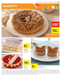 Offre Fraisier dans le catalogue Carrefour du moment à la page 23