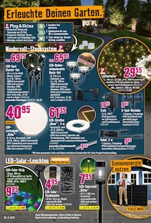 LED-Lampe im Hornbach Prospekt "Dir ist vieles Latte. Nur nicht Dein Garten." mit 33 Seiten (Wuppertal)