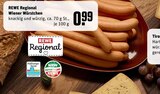 Wiener Würstchen Angebote von REWE Regional bei REWE Schwerte für 0,99 €