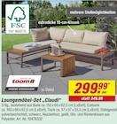 Loungemöbel-Set Claudi von toom im aktuellen toom Baumarkt Prospekt für 299,99 €