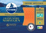 Saumon fumé norvégien grand nord - PETIT NAVIRE en promo chez Lidl Caen à 6,35 €