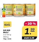 Mais Angebote von GO BIO bei Netto mit dem Scottie Rostock für 1,99 €