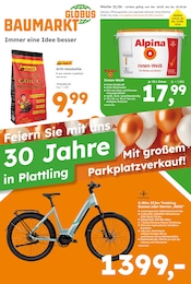 Globus-Baumarkt Prospekt "Immer eine Idee besser" für Osterhofen, 16 Seiten, 17.05.2026 - 23.05.2026