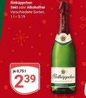Sekt im Angebot bei GLOBUS in Wetzlar Sekt Angebote von Rotkäppchen bei GLOBUS Wetzlar für 2,39 €