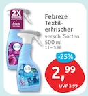 Textilerfrischer von Febreze für 2,99 € bei budni im Angebot Textilerfrischer von Febreze im aktuellen budni Prospekt