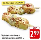 Spieße Lachsfilets & Garnelen mariniert im Angebot bei E center in Lahr Spieße Lachsfilets & Garnelen mariniert Angebote bei E center Lahr für 2,99 €