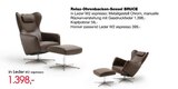 Aktuelle Fernsehsessel Angebote bei külkens+sohn Polstermöbel in Herne Aktuelles Relax-Ohrenbacken-Sessel BRUCE Angebot bei külkens+sohn Polstermöbel in Herne ab 1.398,00 €