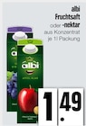 Fruchtsaft oder -nektar von albi im aktuellen E xpress Prospekt für 1,49 €