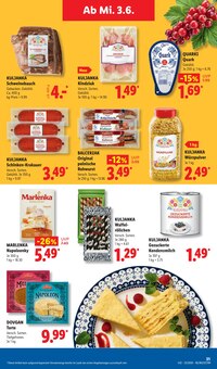 Wurst im aktuellen Lidl Prospekt (Mönchengladbach) Wurst im Lidl Prospekt "LIDL LOHNT SICH" mit 71 Seiten (Mönchengladbach)