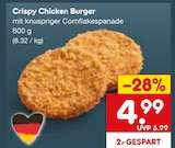 Crispy Chicken Burger von  im aktuellen Netto Marken-Discount Prospekt für 4,99 €