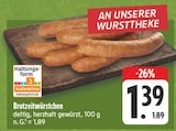 EDEKA - Brotzeitwürstchen Angebot im Prospekt Brotzeitwürstchen bei EDEKA im Prospekt "" für 1,39 €