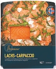 Lachs-Carpaccio von Premieur im aktuellen Netto mit dem Scottie Prospekt für 3,99 €