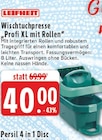Wischtuchpresse Profi XL mit Rollen Angebote von Leifheit bei EDEKA Soest für 40,00 €