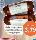 Bley Currybratwurst im aktuellen aktiv & irma Prospekt