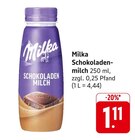 Schokoladenmilch Angebote von Milka bei E center Bad Kreuznach für 1,11 €