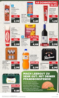 Bitburger im aktuellen Kaufland Prospekt (Mönchengladbach) Bitburger im Kaufland Prospekt "Aktuelle Angebote" mit 68 Seiten (Mönchengladbach)