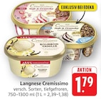 Cremissimo Bourbon Vanille Angebote von Langnese bei E center Göppingen für 1,79 €